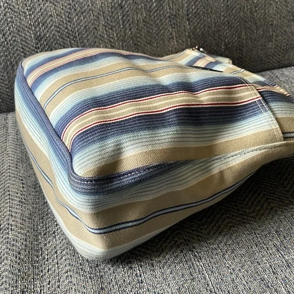 Longchamp Pilage Multicolored Canvas Crossbody Bag - Picture 12 of 16